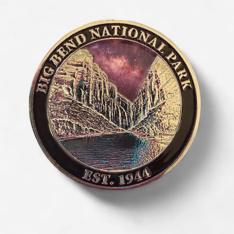 Challenge Coin Night Sky