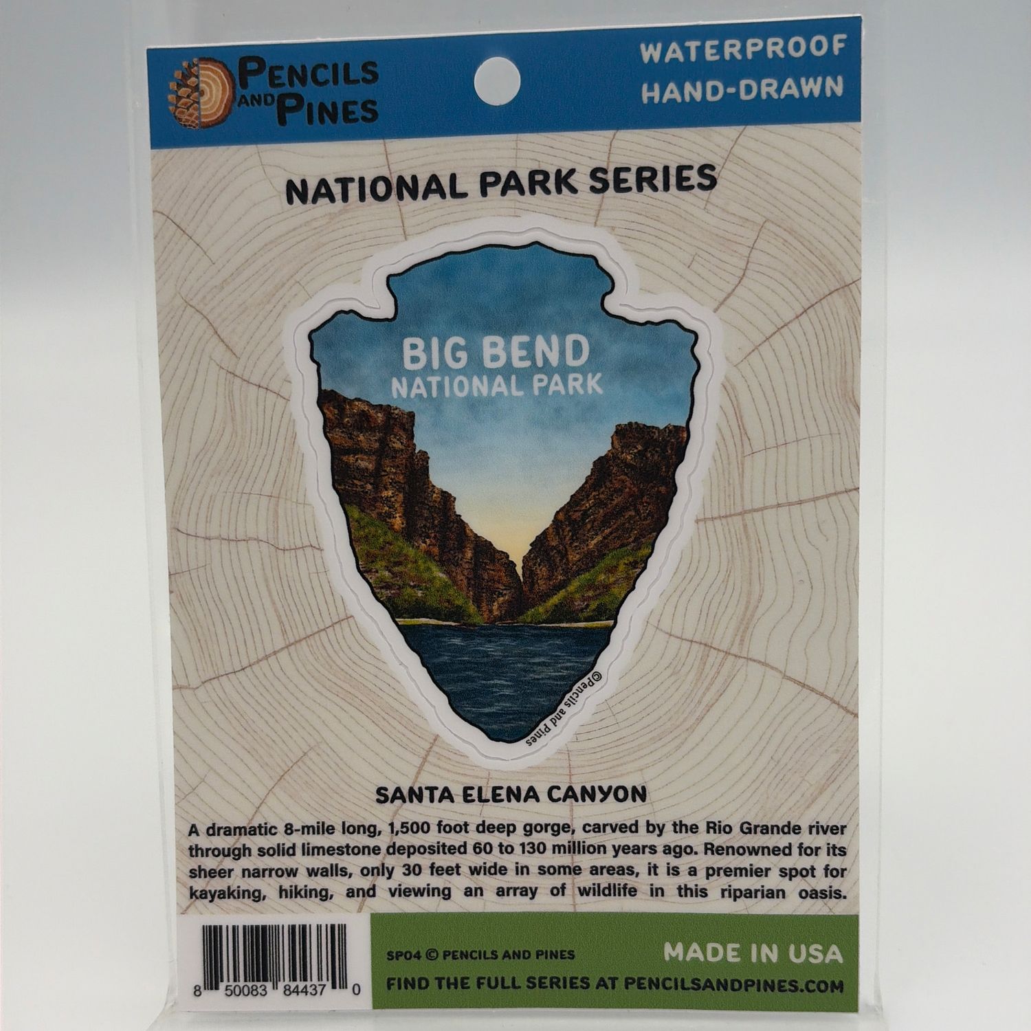 Canyon Arrowhead Sticker
