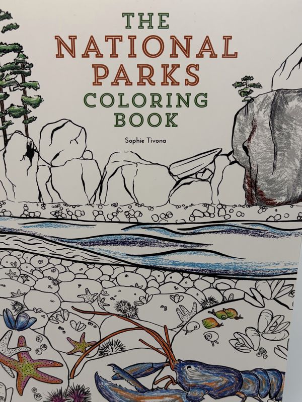 National Parks Coloring Book