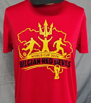 Supporter T-shirt Rode Duivels