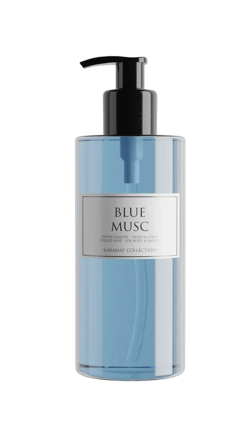 BLUE MUSK Savon Liquide de Luxe 300ml BLUE MUSK Savon Liquide de Luxe 300ml