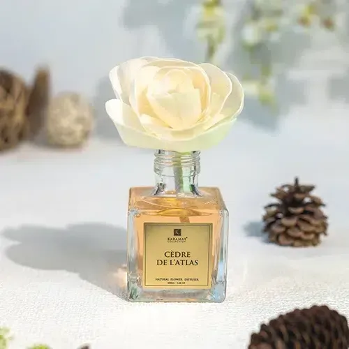DIFFUSEUR À FLEURS 100ml – CÈDRE DE L’ATLAS DIFFUSEUR À FLEURS 100ml – CÈDRE DE L’ATLAS