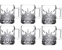 Pasabahce - Theeglas Timeless 25 cl - Hardglas Transparant 6 stuks
