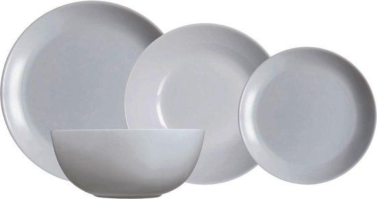 Luminarc Diwali Serviesset 19 Delig - Granit Artikel nummer 0883314736632