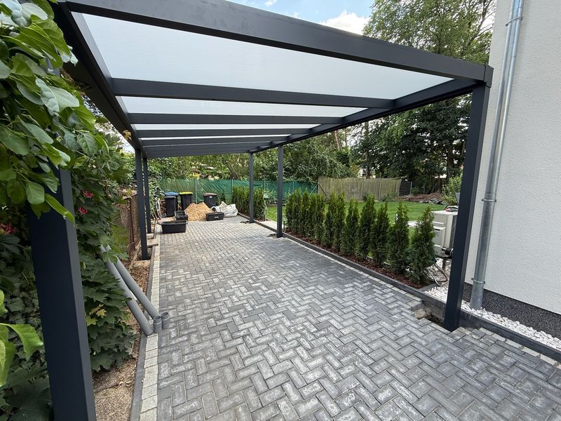 Carport mit 16mm Polycarbonat