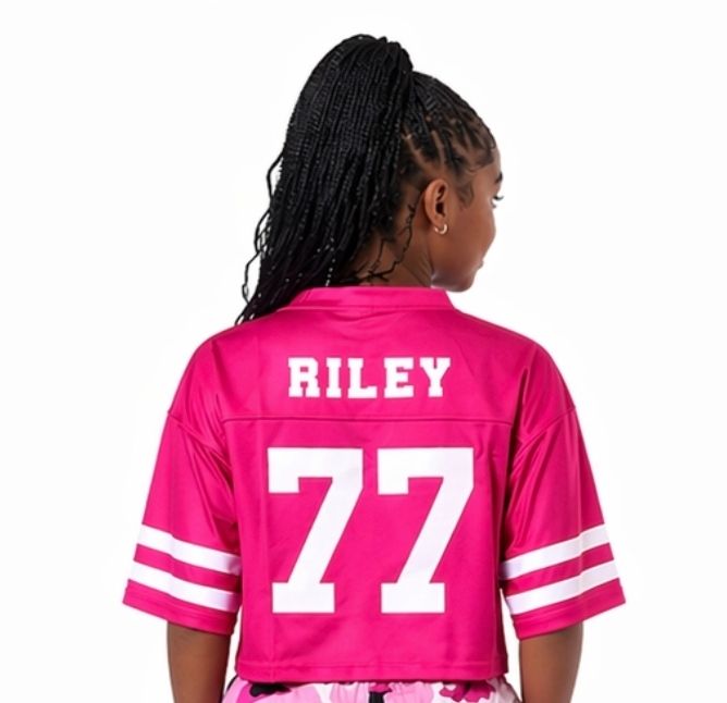Cropped Football Jersey