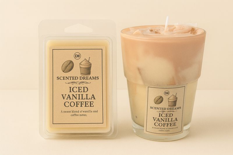 Ice vanilla coffee