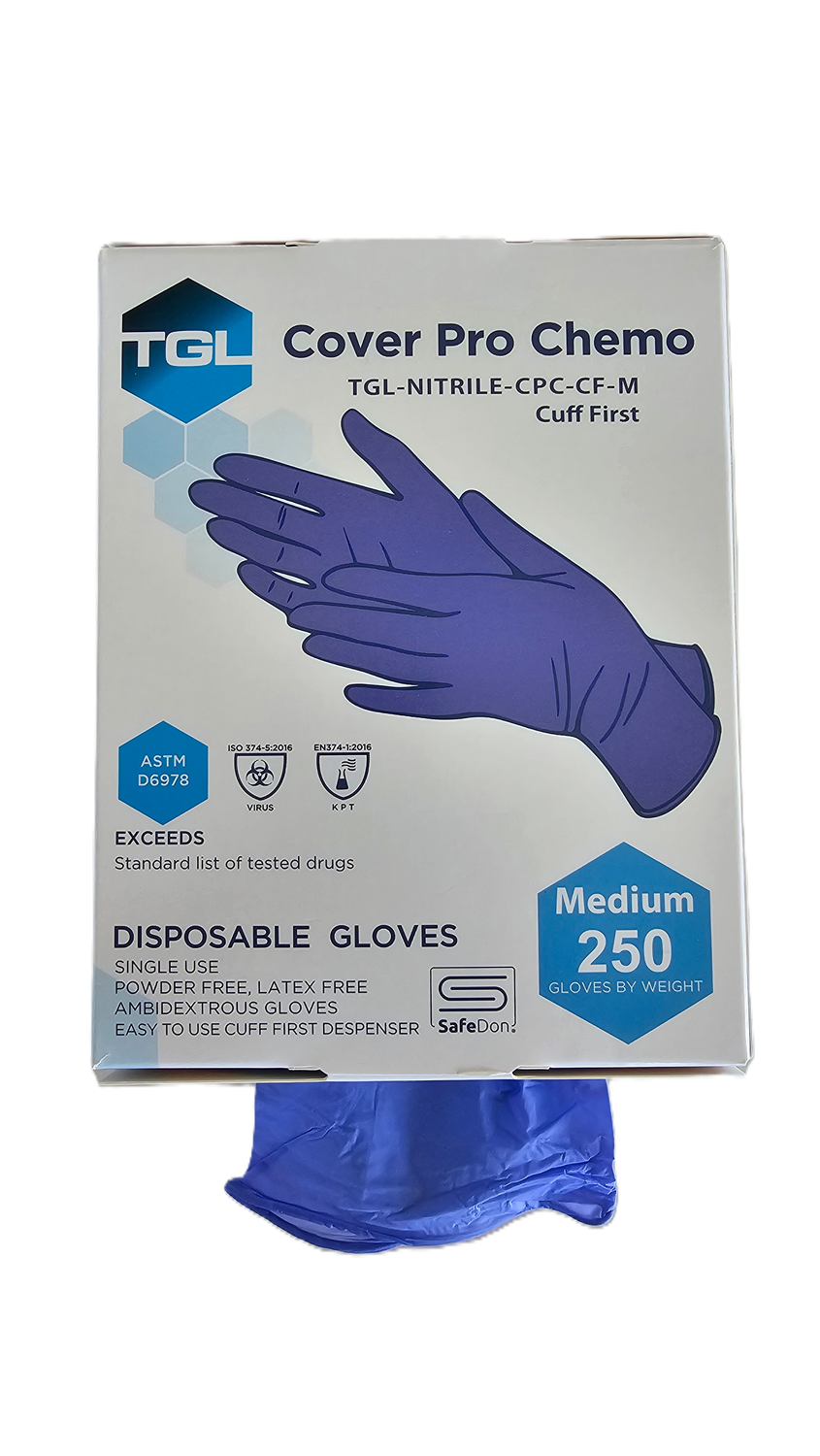 Cover Pro Chemo Cytotoxic Gloves - Cuff First