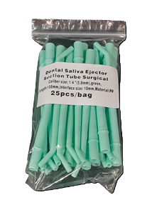 Saliva Ejector – 5.8 mm surgical (green)