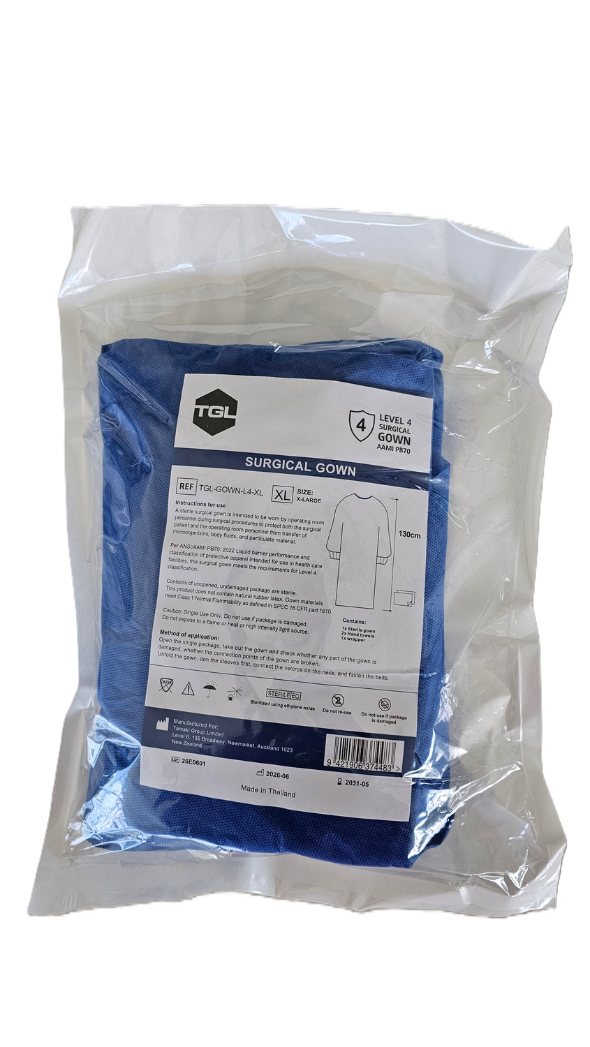 Sterile Surgical Gown - AAMI Level 4