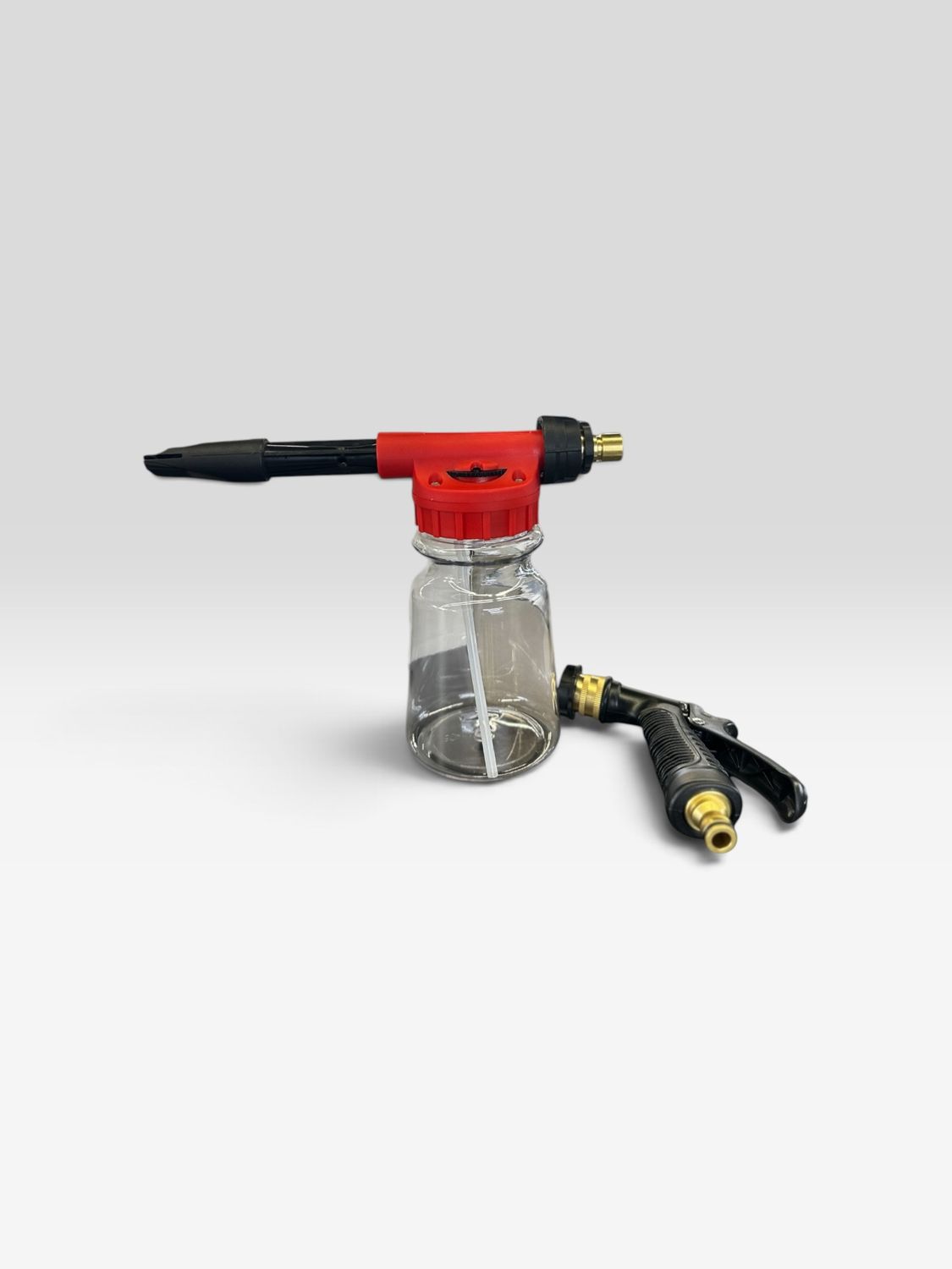 Shine Zociety Flux Foam Blaster With Clear Bottle