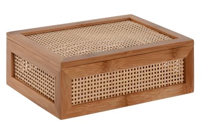 Caja Bambu Ratan 23X15X8 Natural