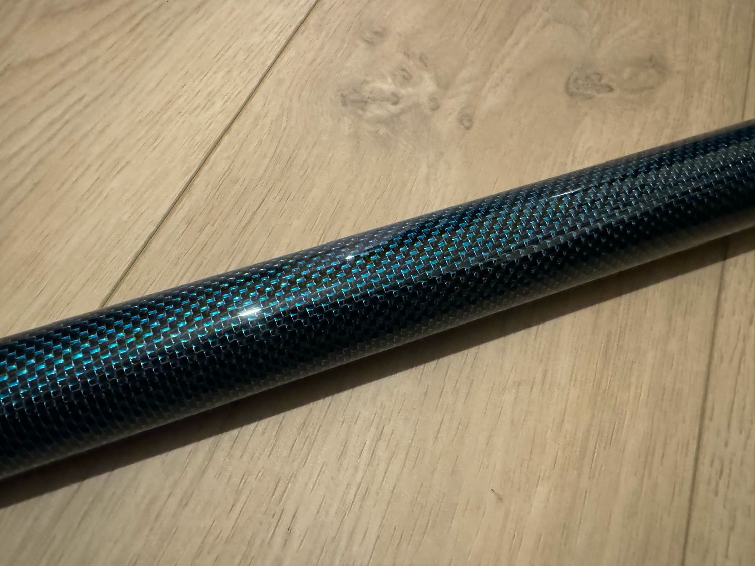 Carbon Fibre 35mm Tiller Tube - Flying Fifteen, Colour: Blue &amp; Black