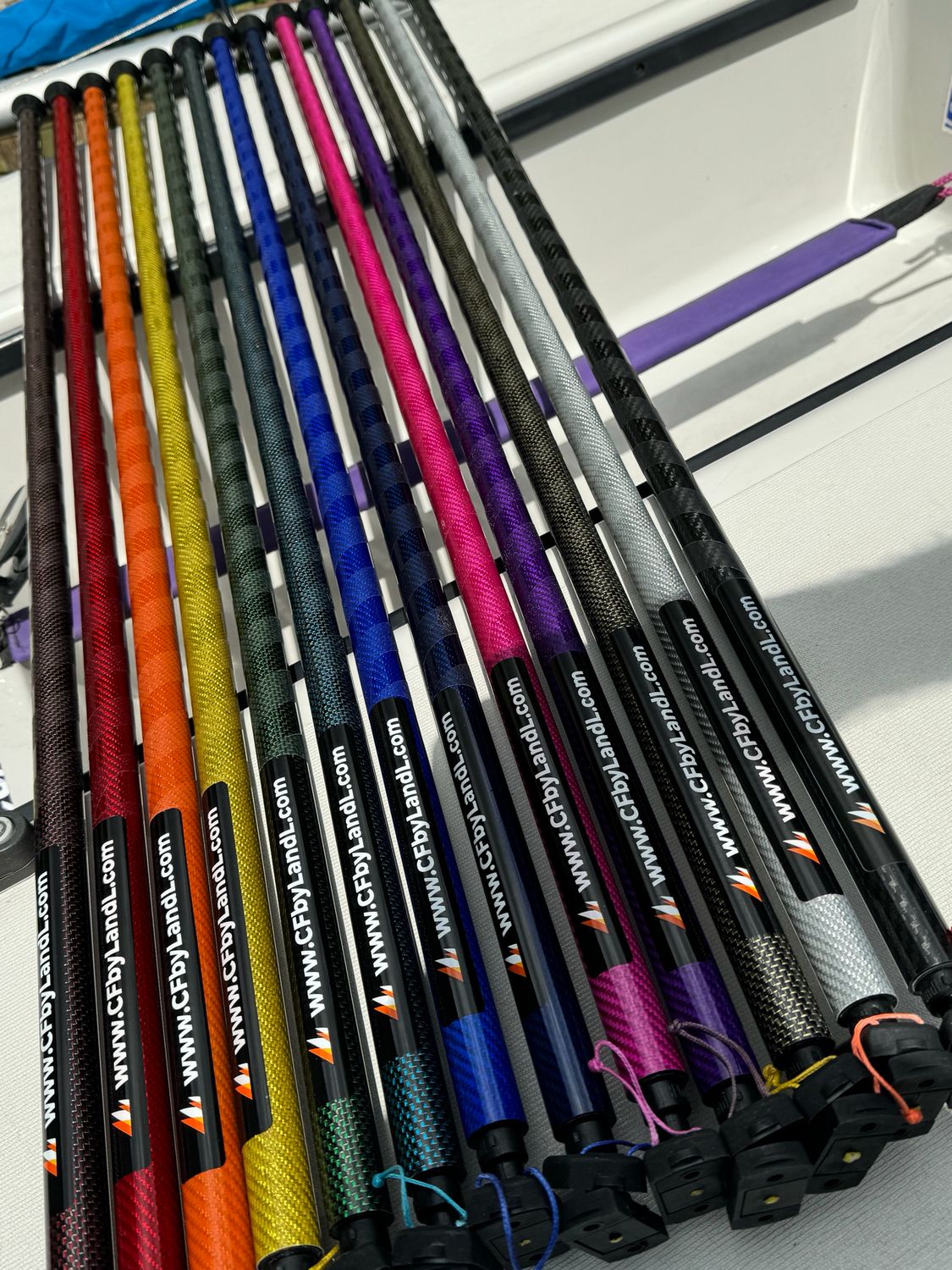 120cm Carbon Fibre Tiller Extension