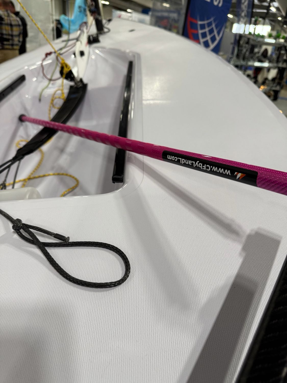 125cm Carbon Fibre (ILCA / Laser) Tiller Extension