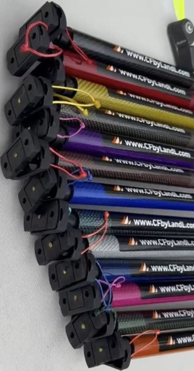 130cm Carbon Fibre Tiller Extension CFbyLandL® 130cm Carbon Tiller Extensions in various colours