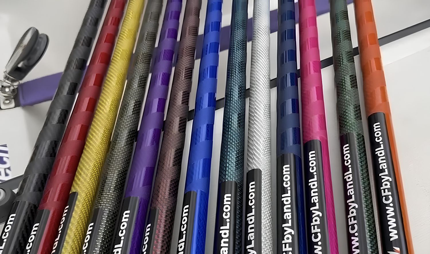 CFbyLandL® 975mm Overall Length Topper Class Legal Carbon Tiller Extension in various colours