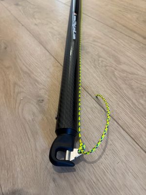 CFbyLandL® XOD End to End Carbon Spinnaker Pole in Black with Piston End fitted