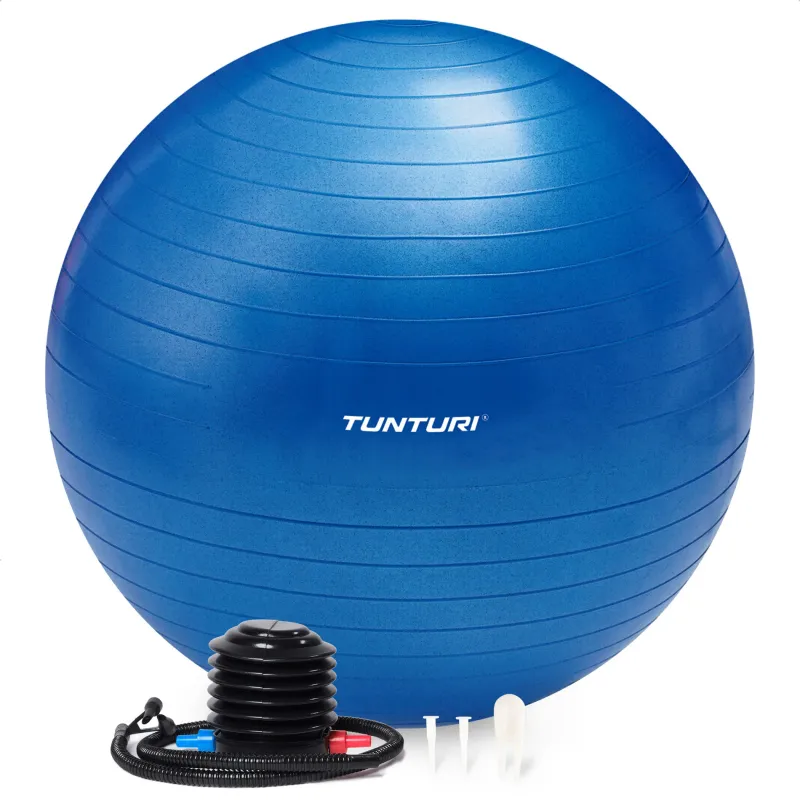 TUNTURI FITNESSBAL - BLAUW