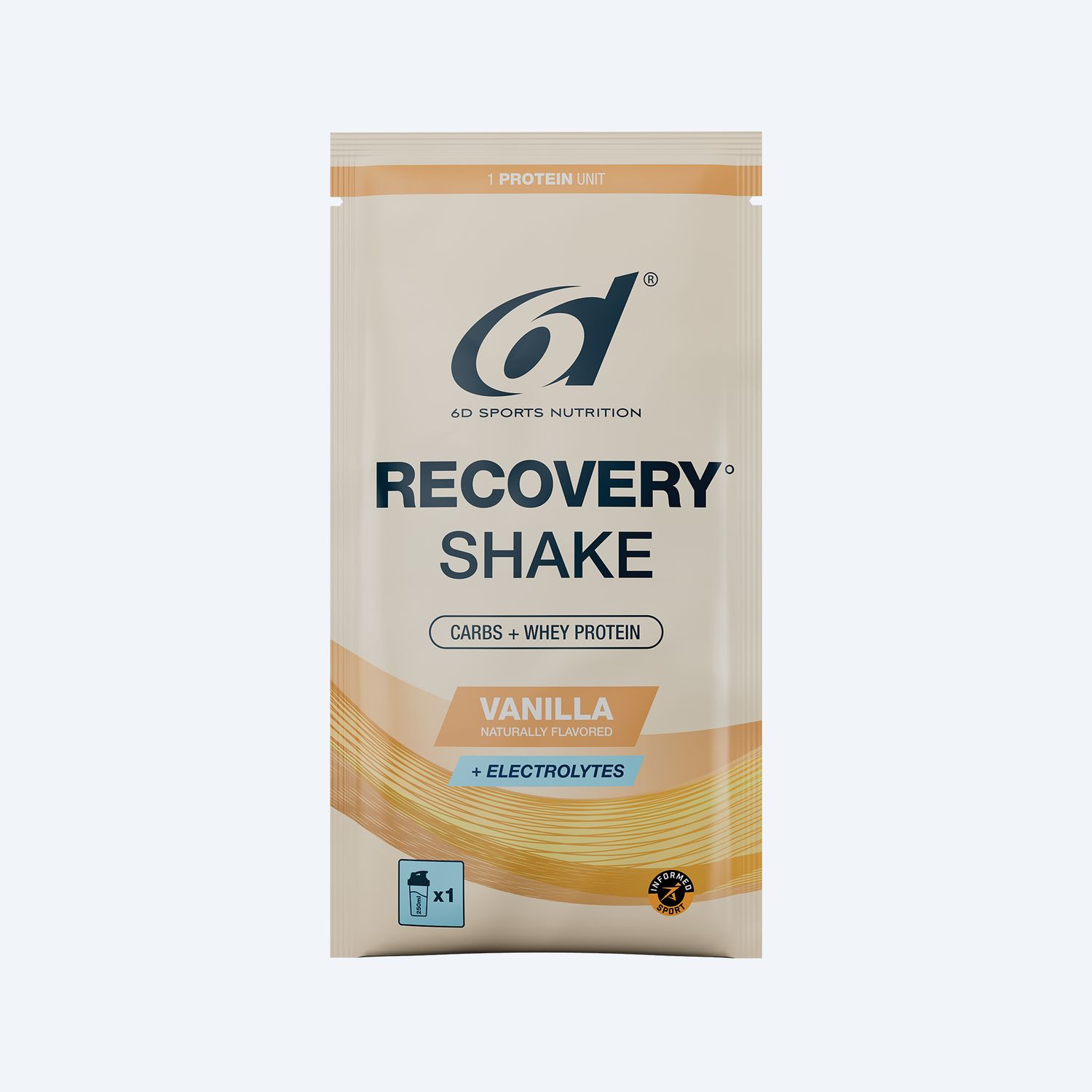 RECOVERY SHAKE UNIDOSE - 6x85g