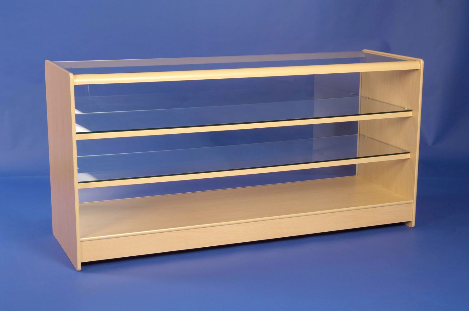 1800mm Display Counter Showcase with Two Glass Shelves
