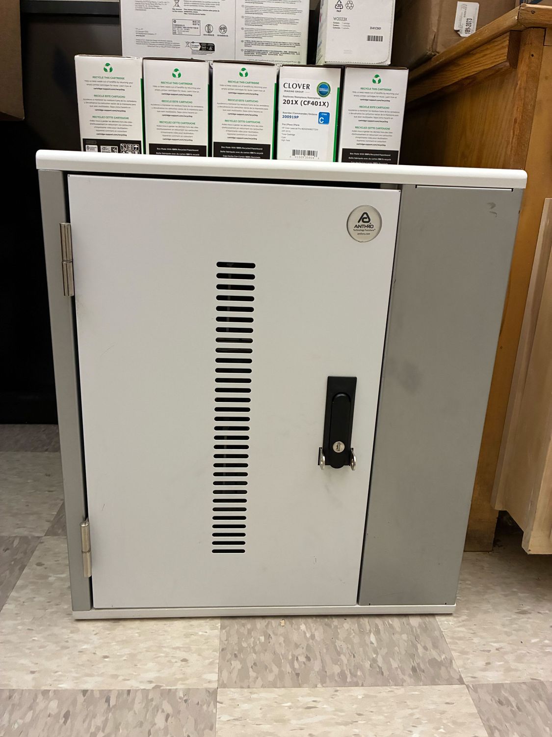 Powered Wall Mount Cabinet