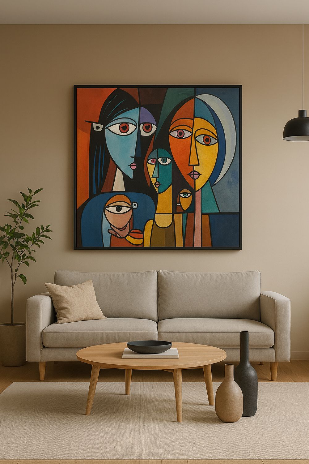 Kopia obrazu Picasso 100 x100