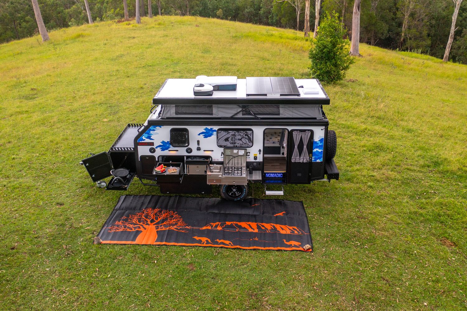 NORCA-16 Double Bunk Electric Roof Pop-top Hybrid Camper