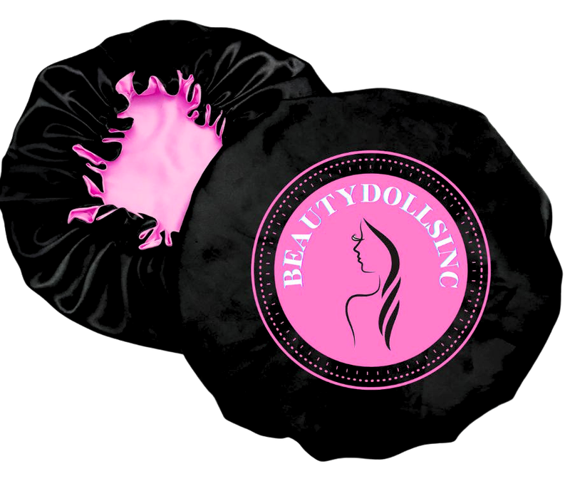 Hair Bonnet Black (short)