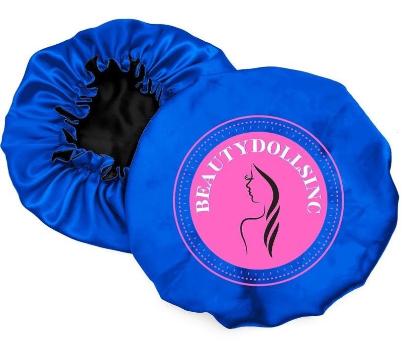 Hair Bonnet Blue