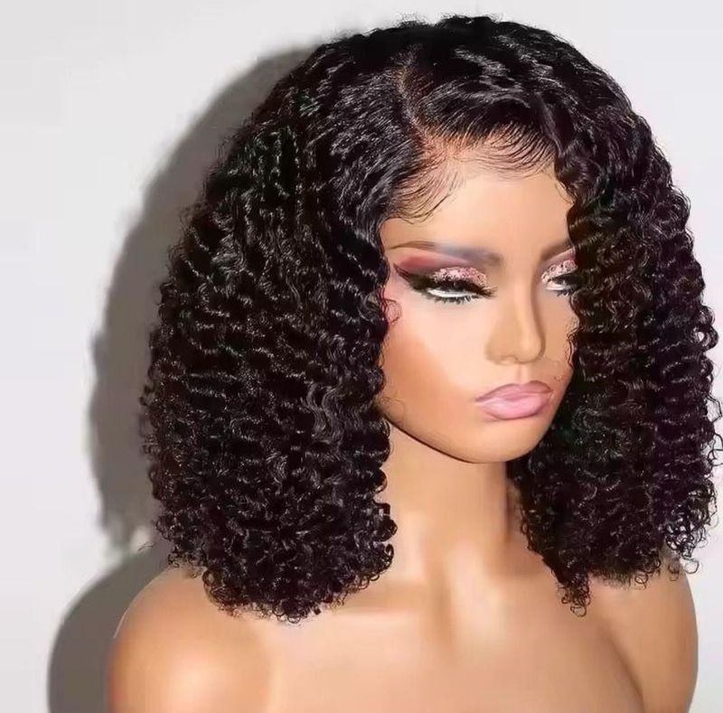 28" Jerry Curl Wig