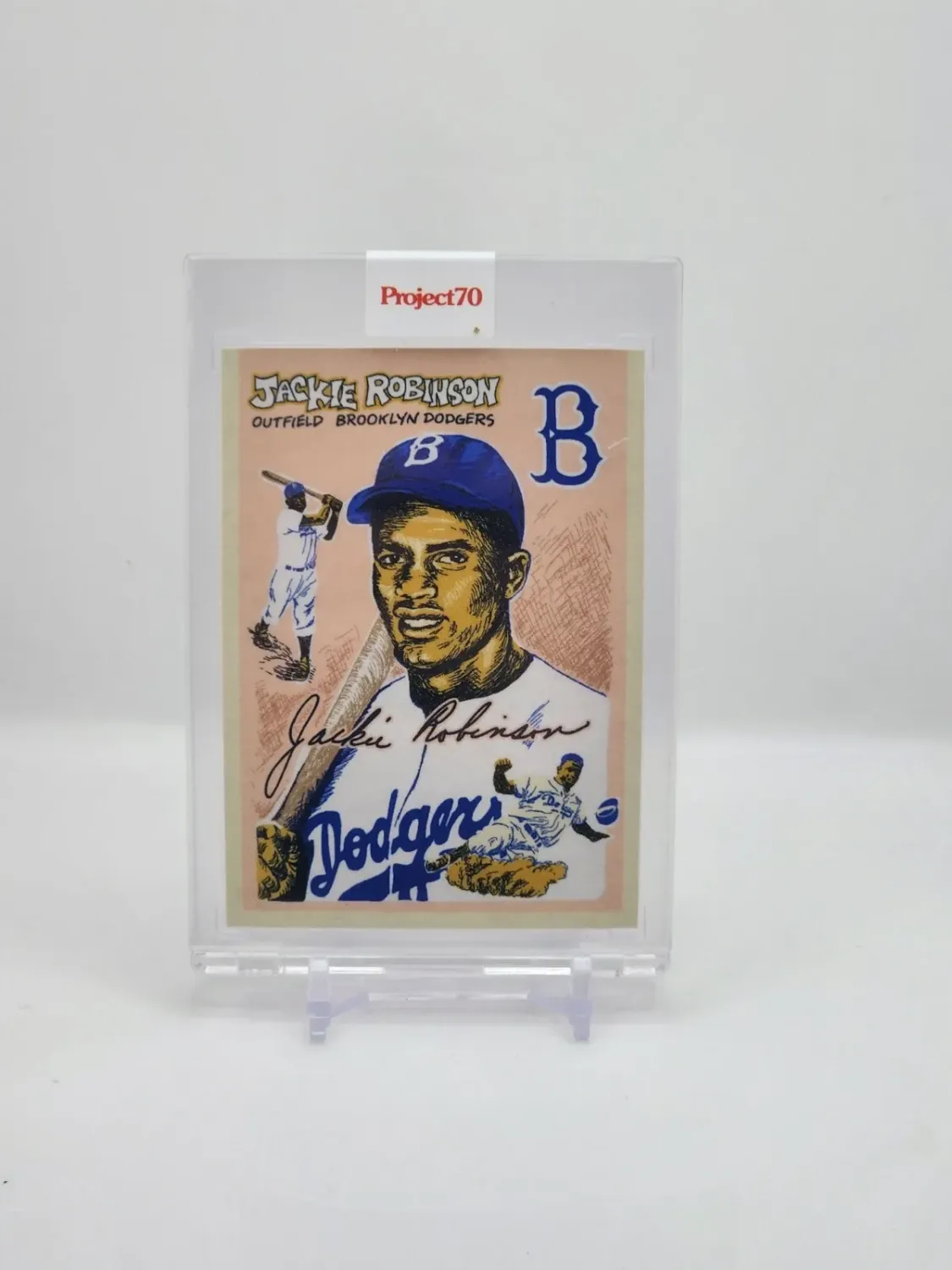 2021 Topps Project70® #265 - 1954 Jackie Robinson by Chinatown Market Dodgers