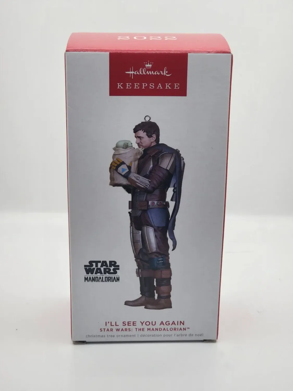 Hallmark Keepsake Ornament 2022 Star Wars Mandalorian I'll See You Again
