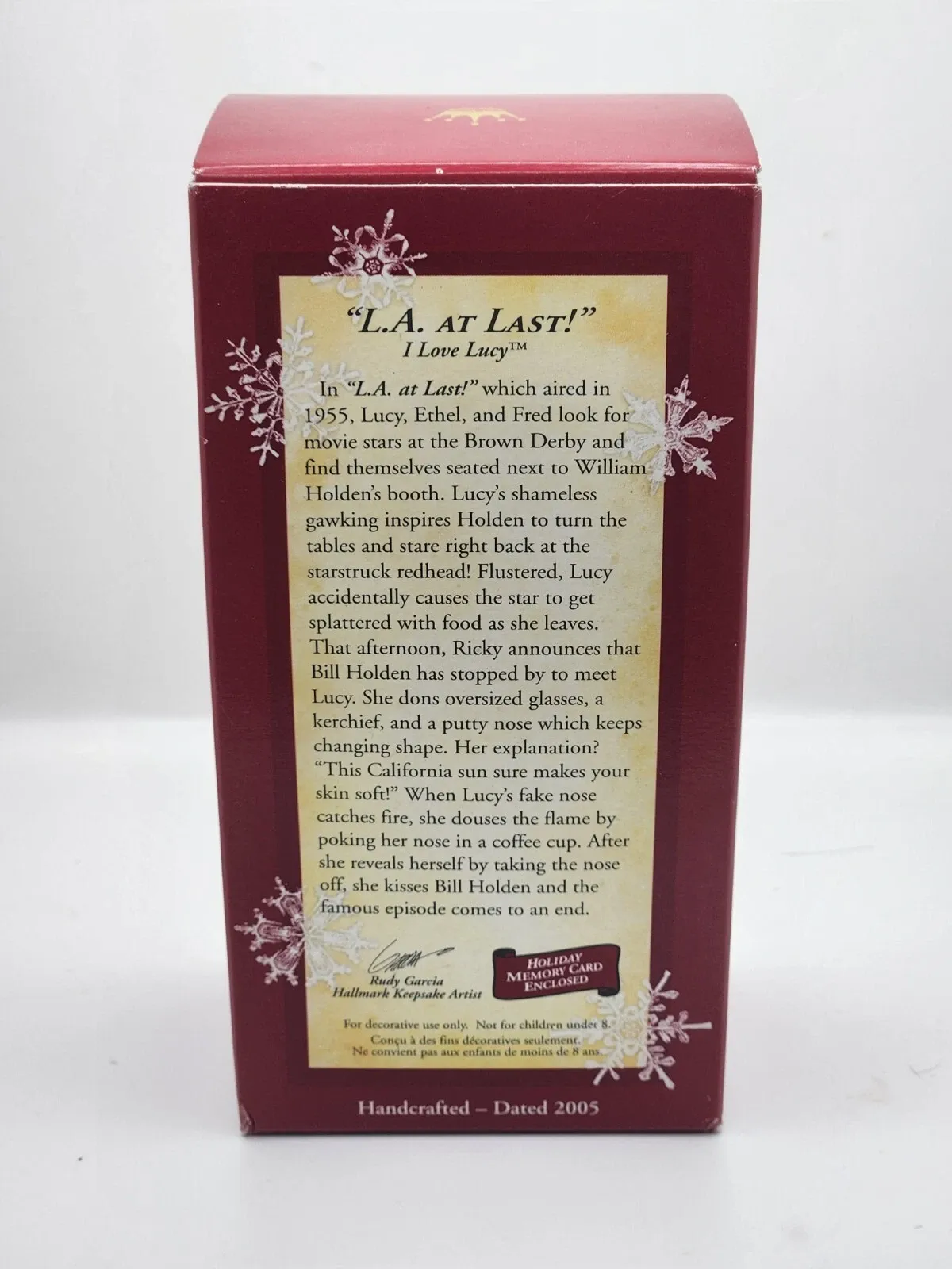 Hallmark Keepsake I Love Lucy Lot LA at Last, Lucy Gets In Pictures, The Ballet