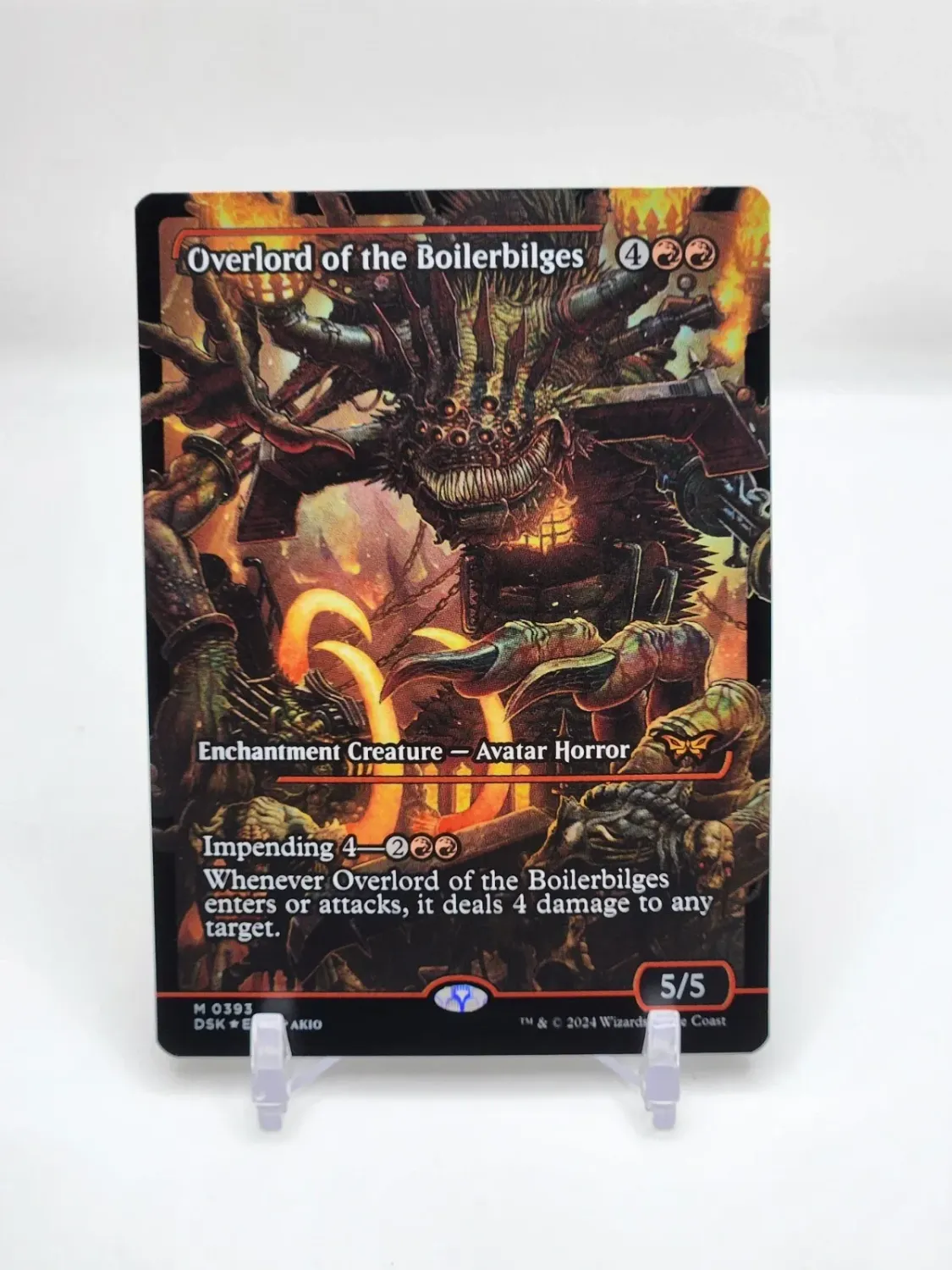 Overlord of the Boilerbilges - Japanese Showcase MTG Magic: the Gathering NM