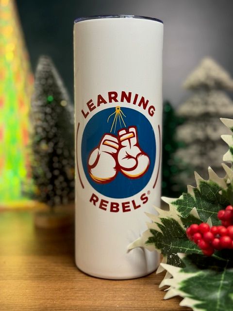 Learning Rebels 20oz Skinny Tumbler