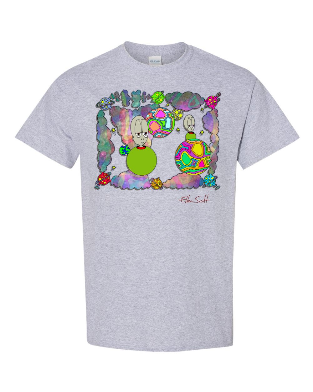 "FIRST TRIP" grey short sleeve
