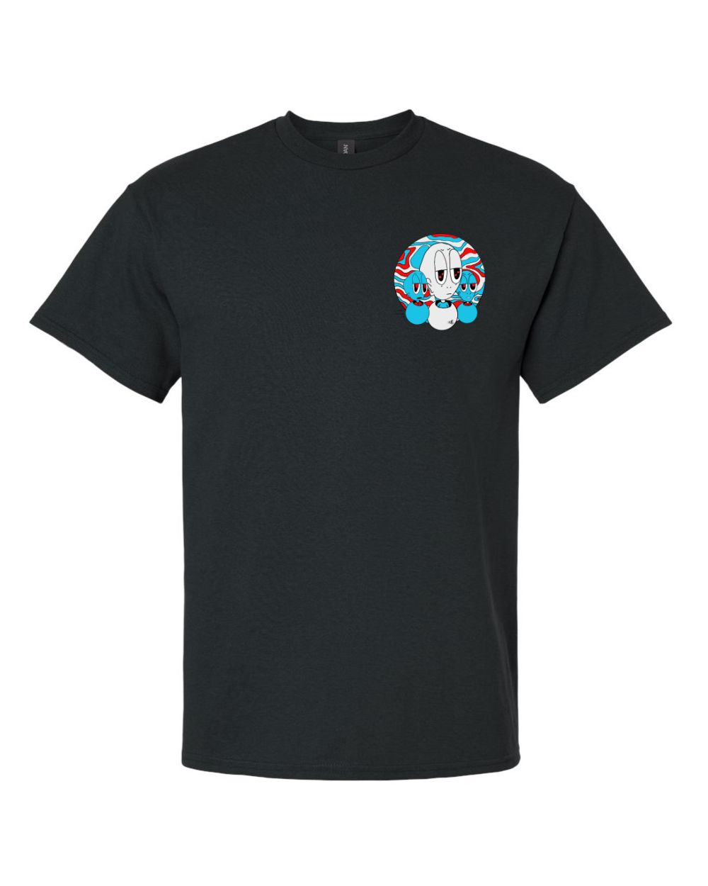 Globe Tee Black SS