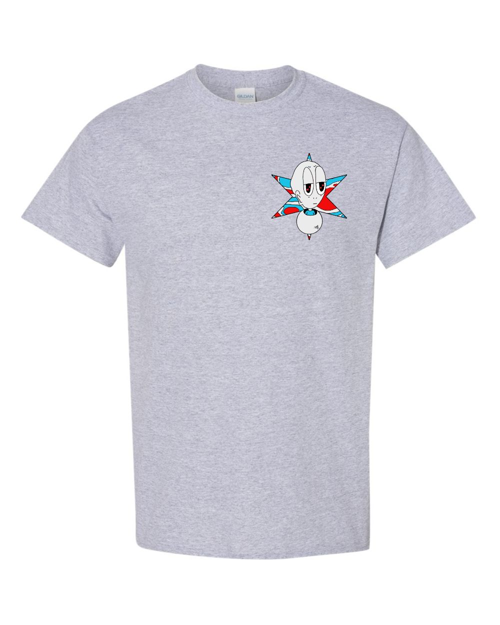 Star Tee Grey SS