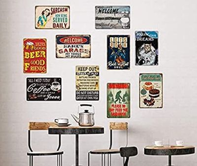 Tin Metal Signs