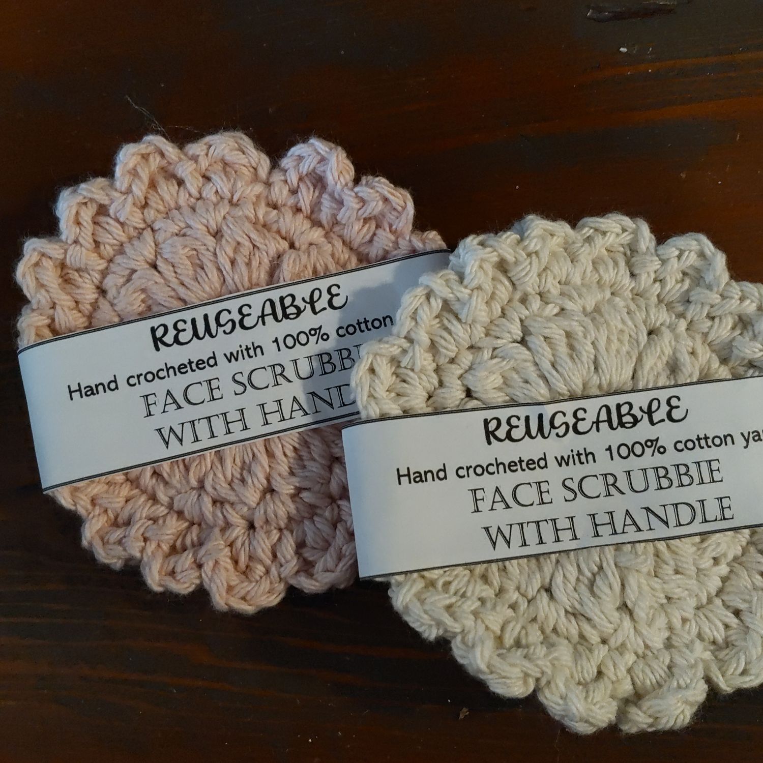 LD Face Scrubbie With Handle