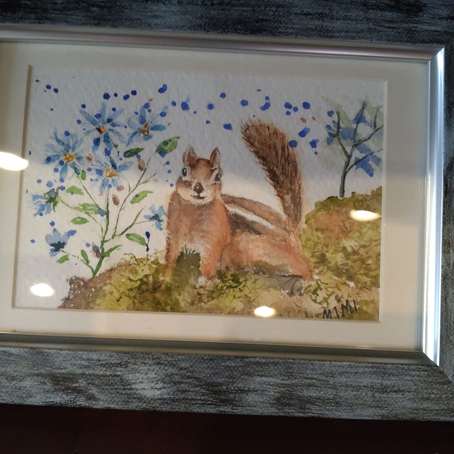 MW Framed Painting Chippy