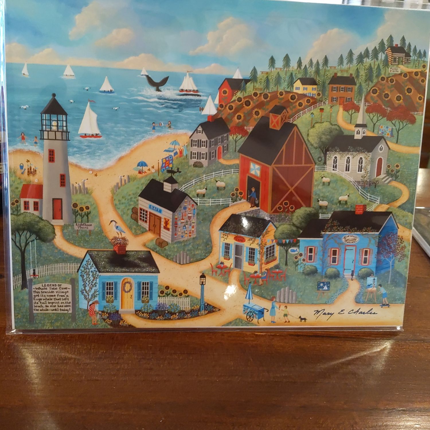 MC Unframed Whale Tale Cove