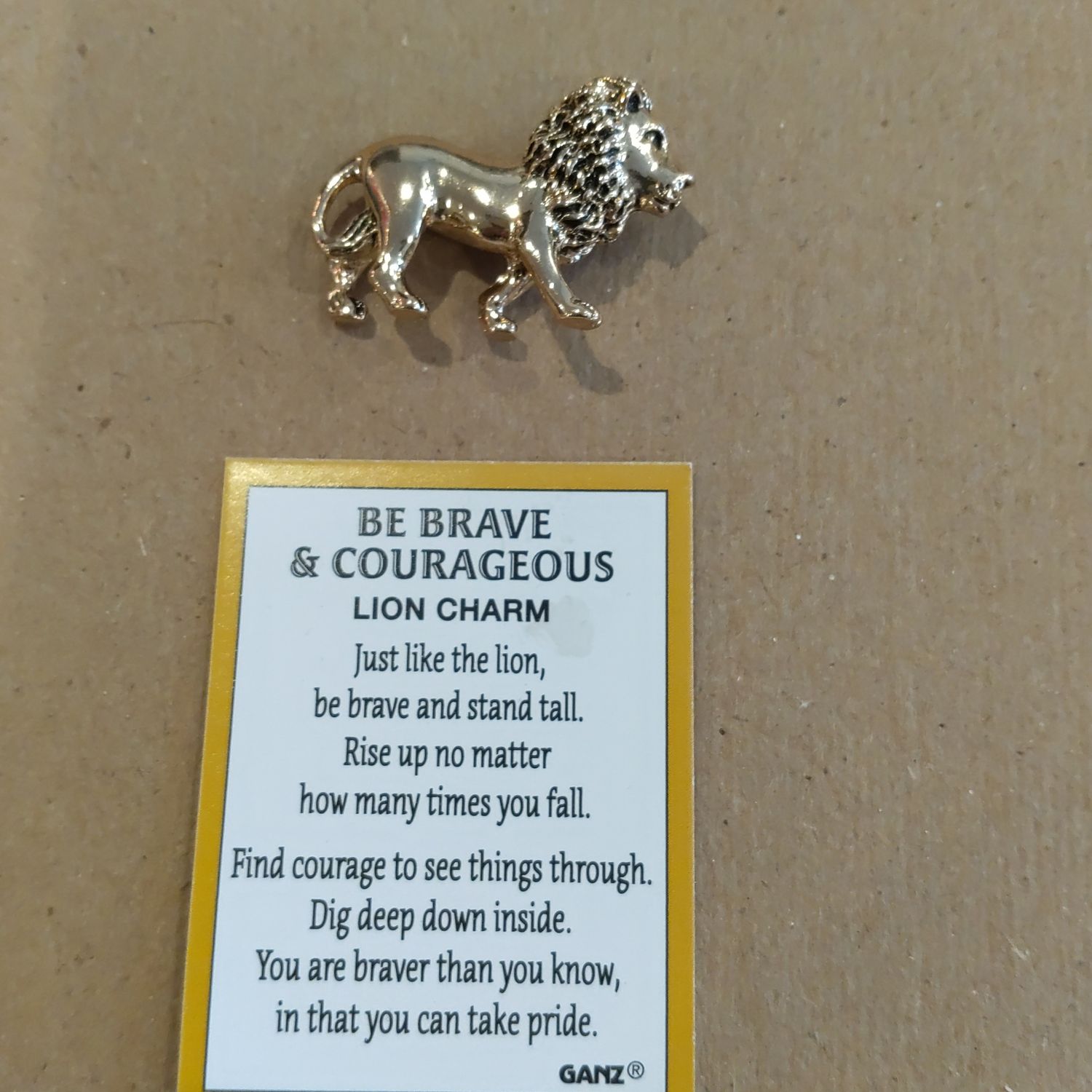 Lion Brave And Courageous