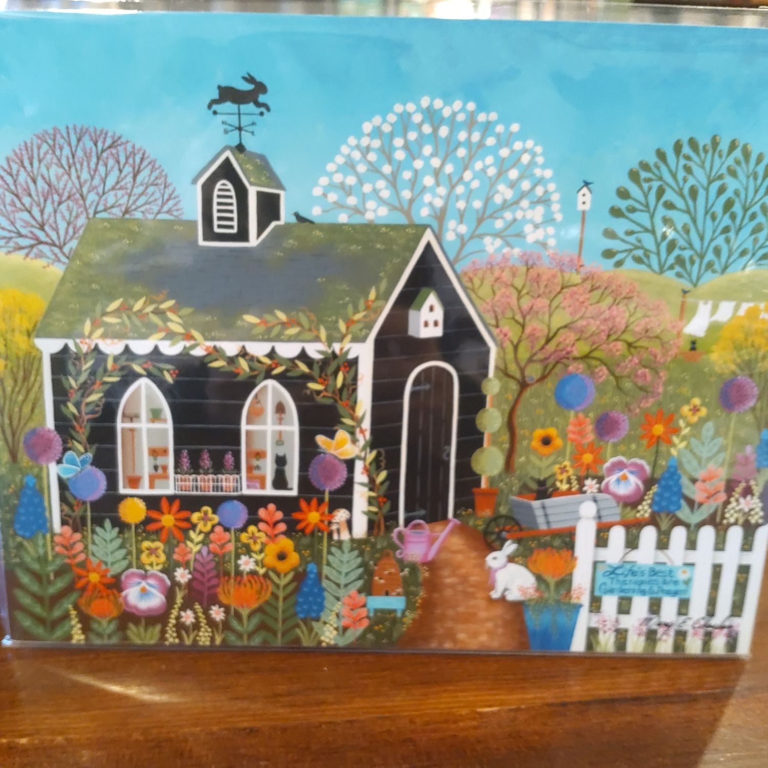 MC Unframed Spring Garden