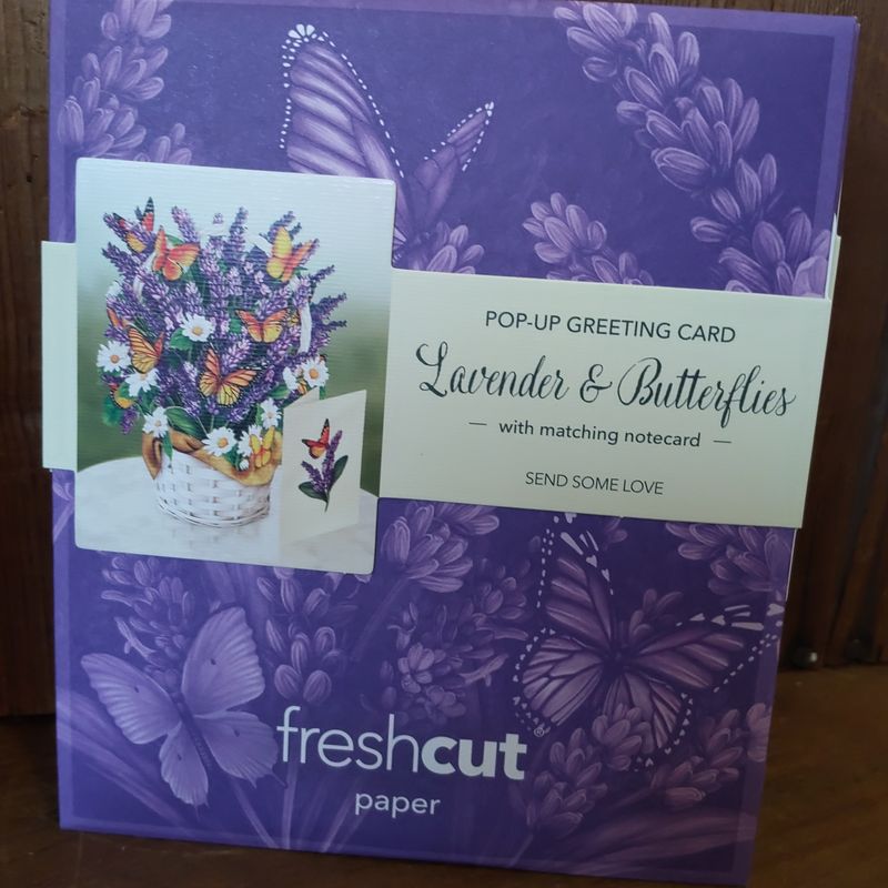 Freshcut Paper Pop Up Cards, Paper Flower Bouquet 3D PopUp Greeting Cards with Note Card & Envelope, Birthday Card, Anniversary Card, Get Well Gifts for Women