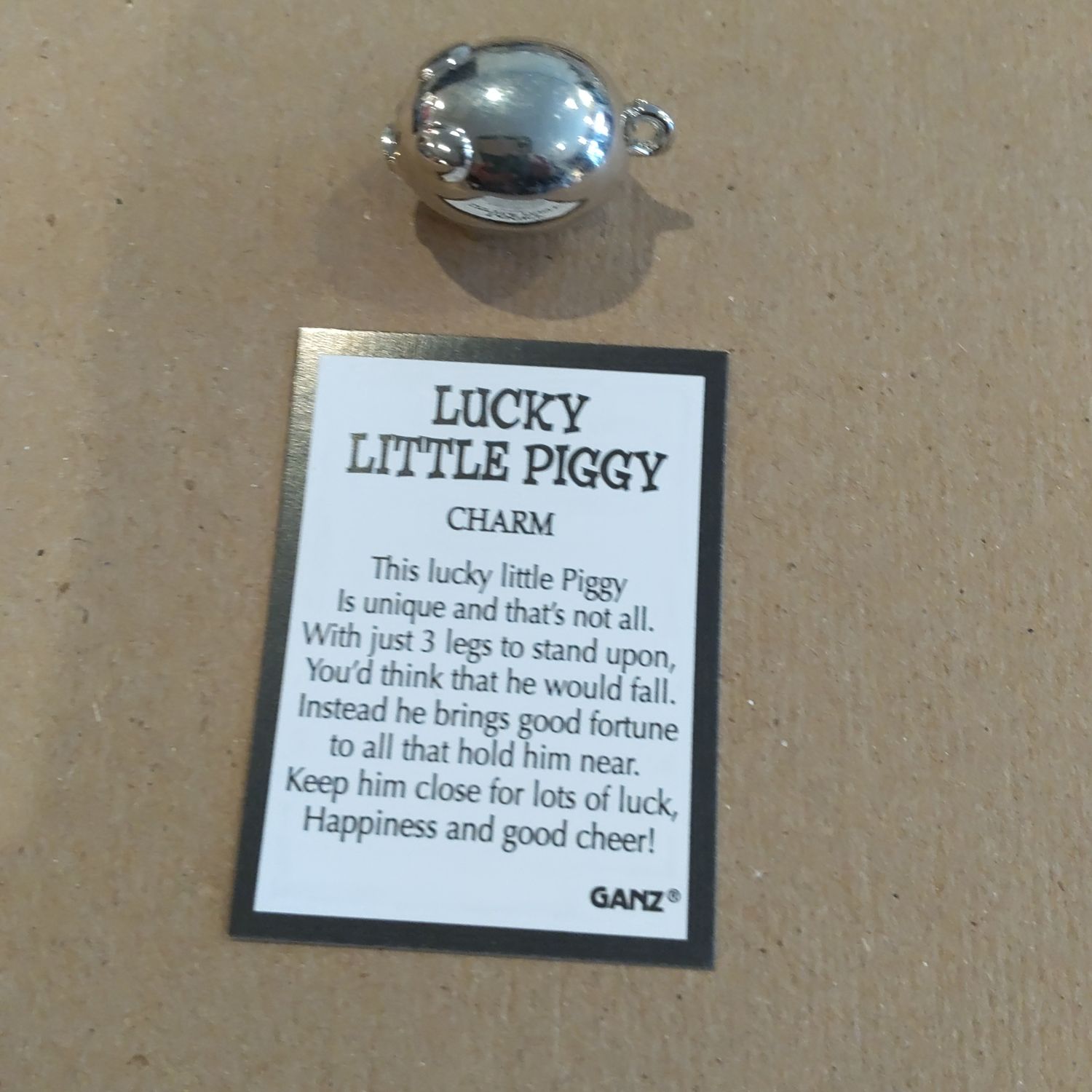 Pig Lucky Little Piggy