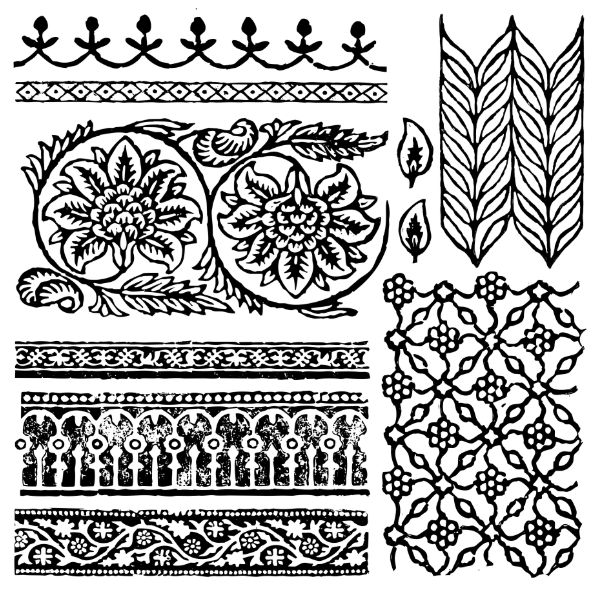 Bohemia Decor Stamp by Iron Orchid Design, IOD