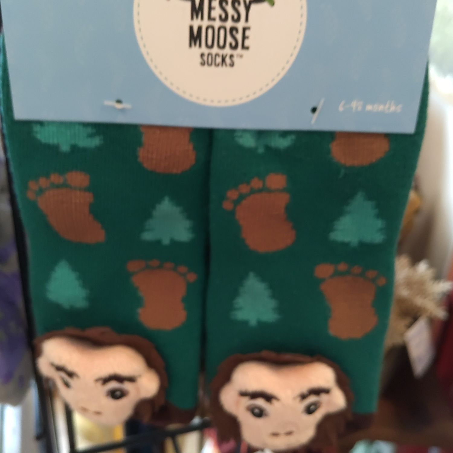 Bigfoot Sasquatch Socks