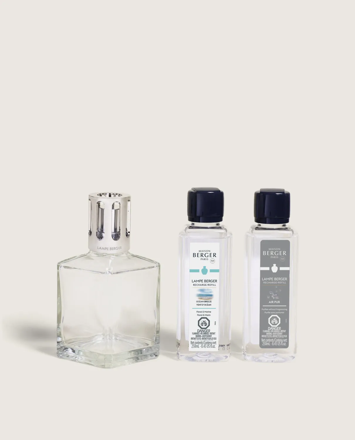 Essential Square Lamp Ritual Starter Kit with Air Pur So Neutral + Ocean Breeze